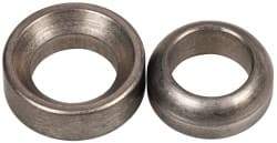 Gibraltar - 5/16" Bolt, Stainless Steel, Spherical Washer Assembly - 11/32" Inside x 9/16" Female Outside, 1/2" Male OD, 21/64" Thick, 1/16" Radius, 303 Grade - Apex Tool & Supply