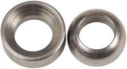 Gibraltar - 3/8" Bolt, Stainless Steel, Spherical Washer Assembly - 13/32" Inside x 11/16" Female Outside, 5/8" Male OD, 27/64" Thick, 3/32" Radius, 303 Grade - Apex Tool & Supply
