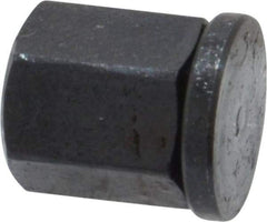 Gibraltar - 1/4-20, Black Oxide Finish, Steel Swivel Hex Nut - 3/8" Pad, 5/16" Wide x 13/32" High x 3/16" Deep - Apex Tool & Supply