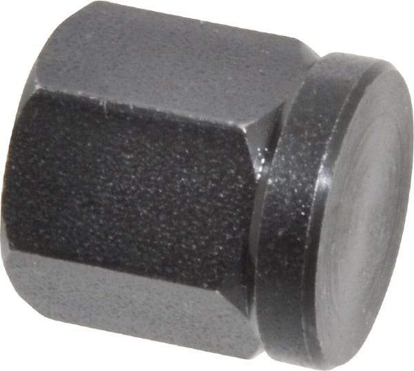 Gibraltar - 1/2-13, Black Oxide Finish, Steel Swivel Hex Nut - 11/16" Pad, 5/8" Wide x 21/32" High x 3/8" Deep - Apex Tool & Supply