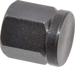 Gibraltar - 1/2-13, Black Oxide Finish, Steel Swivel Hex Nut - 11/16" Pad, 5/8" Wide x 21/32" High x 3/8" Deep - Apex Tool & Supply