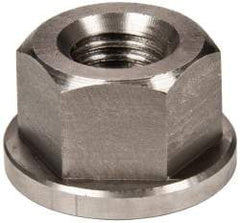 Gibraltar - 5/8-11, 1-3/8" Flange Diam, 13/16" High, 1-1/16" Across Flats, Flange Nut - Grade 303 Stainless Steel, 3/16" Flange Height - Apex Tool & Supply