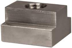 Gibraltar - 1/2-13 Blind Tapped T Slot Nut - 11/16" Slot Width, 1-1/8 x 13/32" Base Width x Height, 1-1/4 x 3/4" OAL x Height - Apex Tool & Supply
