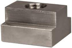 Gibraltar - 1/2-13 Blind Tapped T Slot Nut - 11/16" Slot Width, 1-1/8 x 13/32" Base Width x Height, 1-1/4 x 3/4" OAL x Height - Apex Tool & Supply