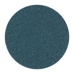 3M - 4-1/2" Diam, Aluminum Oxide Hook & Loop Disc - Very Fine Grade, Nonwoven, Series SC-DH - Apex Tool & Supply