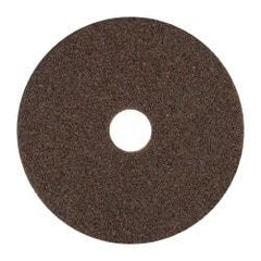 3M - 5" Diam, Aluminum Oxide Hook & Loop Disc - Coarse Grade, Nonwoven, Series SC-DH - Apex Tool & Supply