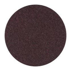 3M - 6" Diam, Aluminum Oxide Hook & Loop Disc - Medium Grade, Nonwoven, Series SC-DH - Apex Tool & Supply