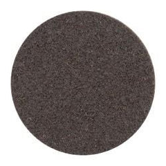 3M - 4" Diam, Aluminum Oxide Hook & Loop Disc - Coarse Grade, Nonwoven, Series SE-DH - Apex Tool & Supply