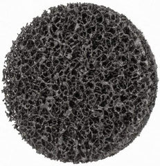 3M - 4" Diam, Silicon Carbide Hook & Loop Disc - Very Coarse Grade, Nonwoven, Series CR-DH - Apex Tool & Supply