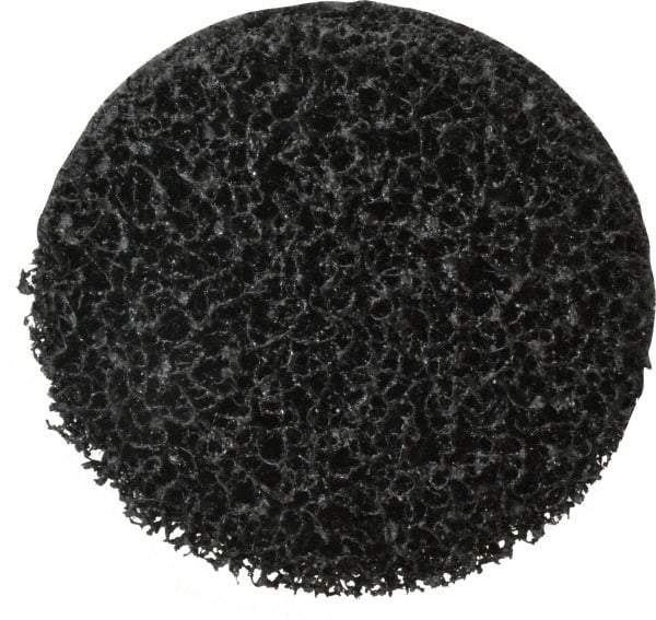 3M - 4-1/2" Diam, Silicon Carbide Hook & Loop Disc - Very Coarse Grade, Nonwoven, Series CR-DH - Apex Tool & Supply