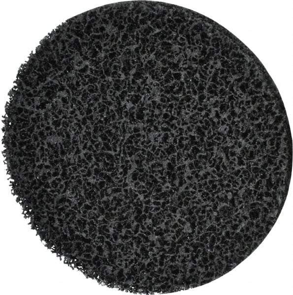 3M - 7" Diam, Silicon Carbide Hook & Loop Disc - Very Coarse Grade, Nonwoven, Series CR-DH - Apex Tool & Supply