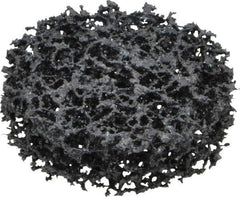3M - 2" Very Coarse Grade Silicon Carbide Deburring Disc - 1/4" Center Hole, Arbor Connection, Black, 12,000 Max RPM - Apex Tool & Supply