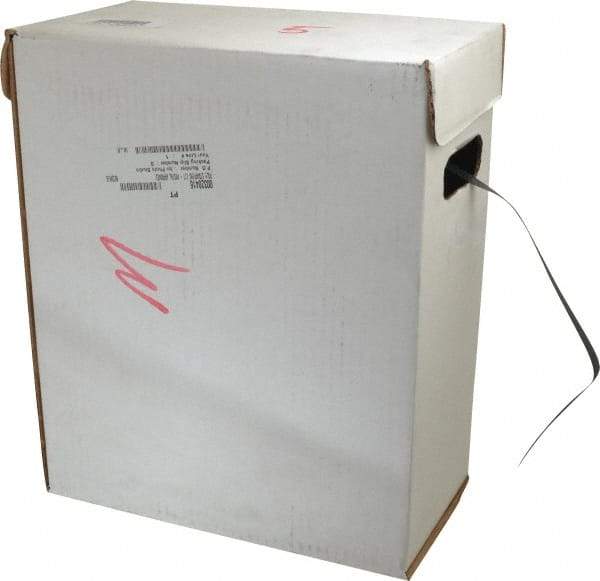 Nifty Products - 3,000 Inch Long x 1/2 Inch Wide x 0.015 Inch Thick, Postal Polypropylene Strapping Kit - 260 Lbs Tensile Strength, Contains Self Dispensing Box, Polypropylene Strapping, 150 Plastic Buckles and Tensioning Cutting Tool - Apex Tool & Supply