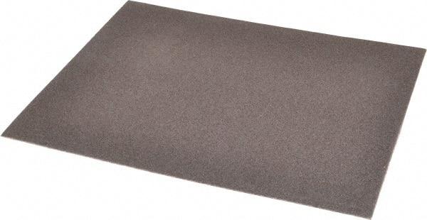 Made in USA - 60 Grit, Aluminum Oxide Adhesive Backed Sanding Sheets - Cloth, 9" x 11", Medium Grade, J Weighted Backing - Apex Tool & Supply