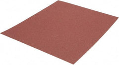 Made in USA - 120 Grit, Aluminum Oxide Adhesive Backed Sanding Sheets - Cloth, 9" x 11", Fine Grade, J Weighted Backing - Apex Tool & Supply