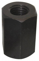 Value Collection - 3/4-10 UNC, 1-7/8" OAL Steel Standard Coupling Nut - Black Oxide Coated, 1-1/4" Width Across Flats - Apex Tool & Supply