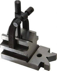 Value Collection - 1-5/16" Max Capacity, 90° Angle, Steel V-Block - 3-19/32" Long x 1-7/8" Wide x 1-7/8" High, Sold as Individual - Apex Tool & Supply