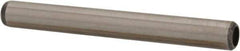 Value Collection - 1/4" Diam x 2-1/4" Pin Length Grade 8 Alloy Steel Pull Out Dowel Pin - 1 Rounded & 1 Threaded End - Apex Tool & Supply