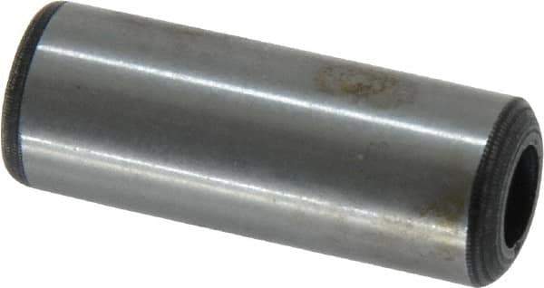Value Collection - 3/8" Diam x 1" Pin Length Grade 8 Alloy Steel Pull Out Dowel Pin - 1 Rounded & 1 Threaded End - Apex Tool & Supply