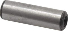 Value Collection - 3/8" Diam x 1-1/4" Pin Length Grade 8 Alloy Steel Pull Out Dowel Pin - 1 Rounded & 1 Threaded End - Apex Tool & Supply