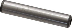 Value Collection - 3/8" Diam x 2" Pin Length Grade 8 Alloy Steel Pull Out Dowel Pin - 1 Rounded & 1 Threaded End - Apex Tool & Supply