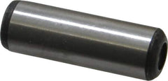 Value Collection - 1/2" Diam x 1-1/2" Pin Length Grade 8 Alloy Steel Pull Out Dowel Pin - 1 Rounded & 1 Threaded End - Apex Tool & Supply