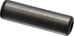 Value Collection - 1/2" Diam x 1-3/4" Pin Length Grade 8 Alloy Steel Pull Out Dowel Pin - 1 Rounded & 1 Threaded End - Apex Tool & Supply