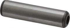 Value Collection - 1/2" Diam x 2" Pin Length Grade 8 Alloy Steel Pull Out Dowel Pin - 1 Rounded & 1 Threaded End - Apex Tool & Supply