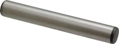 Value Collection - 1/2" Diam x 3-1/2" Pin Length Grade 8 Alloy Steel Pull Out Dowel Pin - 1 Rounded & 1 Threaded End - Apex Tool & Supply