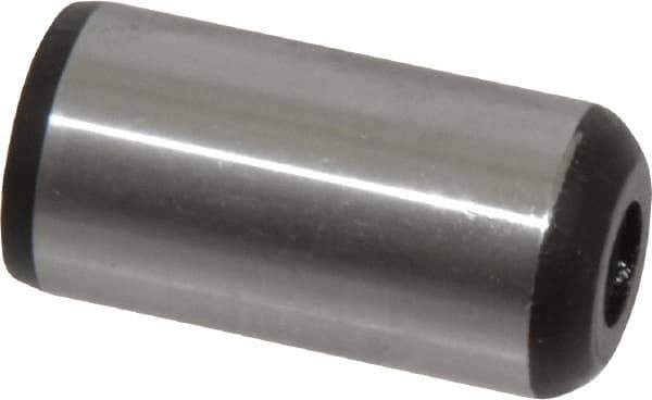 Value Collection - 5/8" Diam x 1-1/4" Pin Length Grade 8 Alloy Steel Pull Out Dowel Pin - 1 Rounded & 1 Threaded End - Apex Tool & Supply