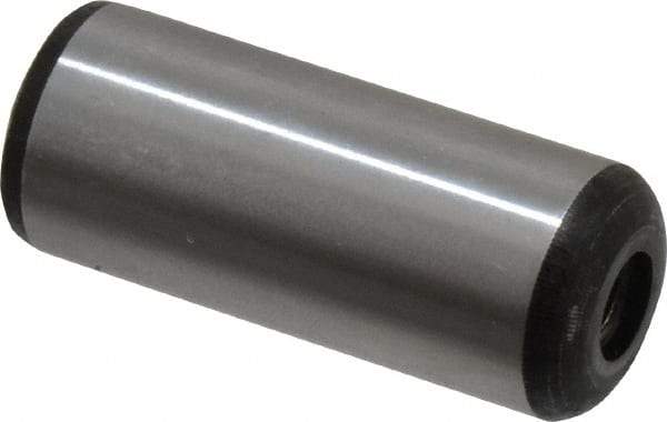 Value Collection - 5/8" Diam x 1-1/2" Pin Length Grade 8 Alloy Steel Pull Out Dowel Pin - 1 Rounded & 1 Threaded End - Apex Tool & Supply