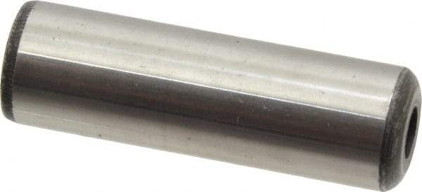 Value Collection - 5/8" Diam x 2" Pin Length Grade 8 Alloy Steel Pull Out Dowel Pin - 1 Rounded & 1 Threaded End - Apex Tool & Supply