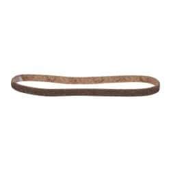3M - 1/2" Wide x 24" OAL, Aluminum Oxide Abrasive Belt - Aluminum Oxide, Coarse, Nonwoven, Series SC-BS - Apex Tool & Supply