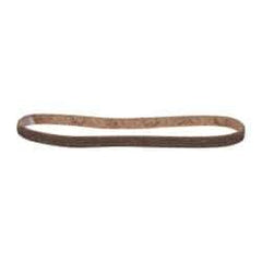 3M - 1/2" Wide x 24" OAL, Aluminum Oxide Abrasive Belt - Aluminum Oxide, Coarse, Nonwoven, Series SC-BS - Apex Tool & Supply