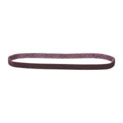 3M - 1/2" Wide x 24" OAL, Aluminum Oxide Abrasive Belt - Aluminum Oxide, Medium, Nonwoven, Series SC-BS - Apex Tool & Supply