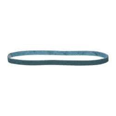 3M - 1/2" Wide x 24" OAL, Aluminum Oxide Abrasive Belt - Aluminum Oxide, Very Fine, Nonwoven, Series SC-BS - Apex Tool & Supply