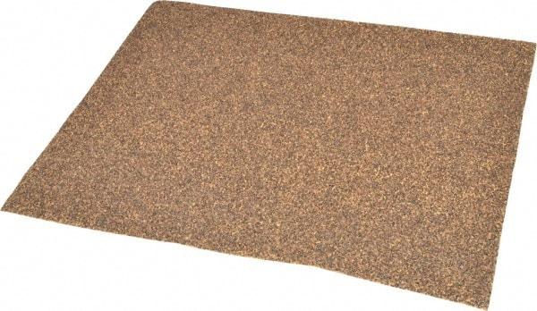 Value Collection - 36 Grit, Aluminum Oxide Sanding Sheet - 11" Long x 9" Wide, Very Coarse Grade, D Weighted Paper Backing - Apex Tool & Supply