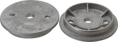 3M - Deburring Wheel Flange - Compatible with 3" Diam x 1/2" Hole Deburring Wheels - Apex Tool & Supply