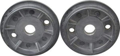 3M - Deburring Wheel Flange - Compatible with 3" Diam x 5/8" Hole Deburring Wheels - Apex Tool & Supply
