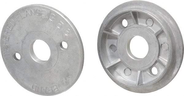3M - Deburring Wheel Flange - Compatible with 7/8" Hole Deburring Wheels - Apex Tool & Supply