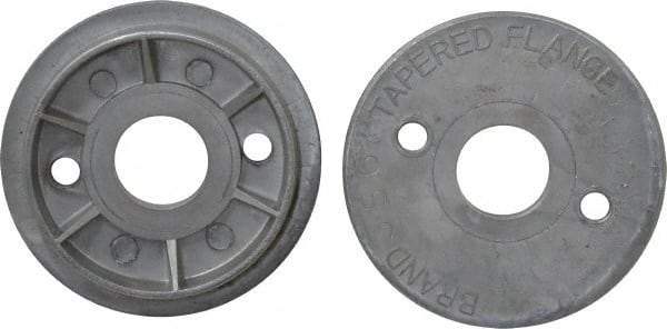 3M - Deburring Wheel Flange - Compatible with 1" Hole Deburring Wheels - Apex Tool & Supply