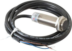 Eaton Cutler-Hammer - NPN, 5mm Detection, Cylinder Shielded, Inductive Proximity Sensor - 2 Wires, IP67, 20 to 250 VAC, M18x1 Thread, 2.54 Inch Long - Apex Tool & Supply