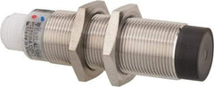 Eaton Cutler-Hammer - NPN, 8mm Detection, Cylinder Unshielded, Inductive Proximity Sensor - 2 Wires, IP67, 20 to 250 VAC, M18x1 Thread, 2.6 Inch Long - Apex Tool & Supply