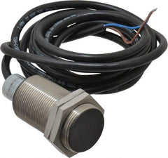 Eaton Cutler-Hammer - NPN, 10mm Detection, Cylinder Shielded, Inductive Proximity Sensor - 2 Wires, IP67, 20 to 250 VAC, M30x1 Thread, 2.73 Inch Long - Apex Tool & Supply
