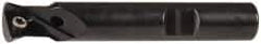 Dorian Tool - 60° Included Angle, 1/2 Inch Max Cutting Diameter, 1 Cutter Insert, 3/8 Inch Shank Diameter, TDEX 110204-EN Insert Style, Indexable Dovetail Cutter - 2.39 Inch Overall Length - Apex Tool & Supply