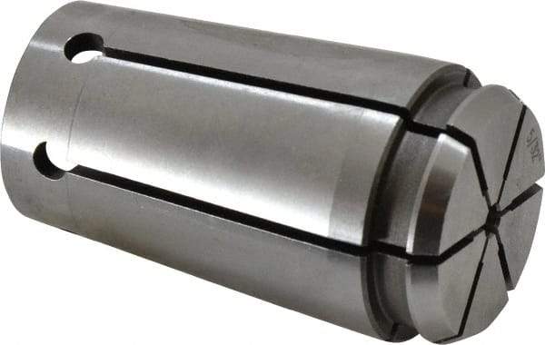 Accupro - TG/PG 100 29/64" Standard Single Angle Collet - 0.02mm TIR, 60.14mm OAL, 34.26mm Overall Diam - Exact Industrial Supply