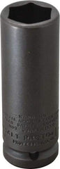 Proto - 3/4" Drive 1" Deep Thin Wall Impact Socket - 6 Points, 4" OAL - Apex Tool & Supply