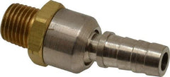Coilhose Pneumatics - 1/4 Male NPT Pneumatic Hose Ball Swivel - Brass - Apex Tool & Supply