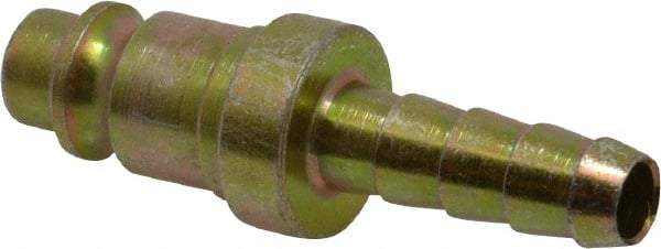 Coilhose Pneumatics - Hose Barb Acme Pneumatic Hose Connector - Steel, 1/4" Body Diam, 1/4" Hose ID - Apex Tool & Supply