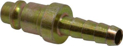 Coilhose Pneumatics - Hose Barb Acme Pneumatic Hose Connector - Steel, 1/4" Body Diam, 1/4" Hose ID - Apex Tool & Supply